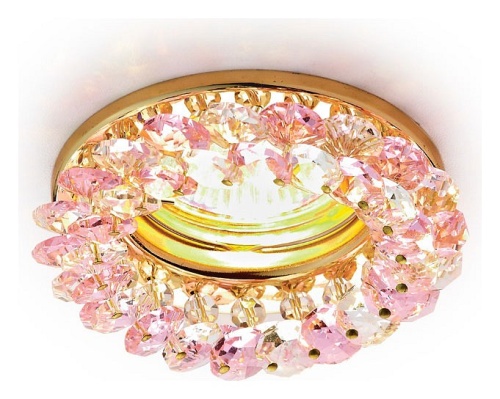 Встраиваемый светильник Ambrella Light Crystal K206 K206 PI/G в Нижнем Новгороде
