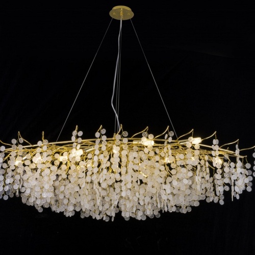 Подвесная люстра iLamp Savage 7004-L1600 GD в Нижнем Новгороде фото 4