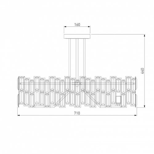 Светильник на штанге Bogate's Zolletta 339/8 Strotskis Smart в Нижнем Новгороде фото 4