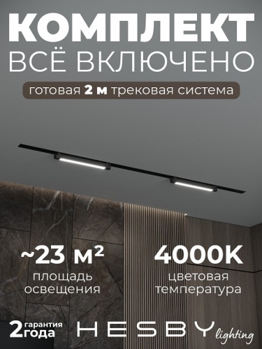 Комплект трековый Hesby Lighting Skylite №1 HSBL_kompl_S001_VI2B4K в Нижнем Новгороде