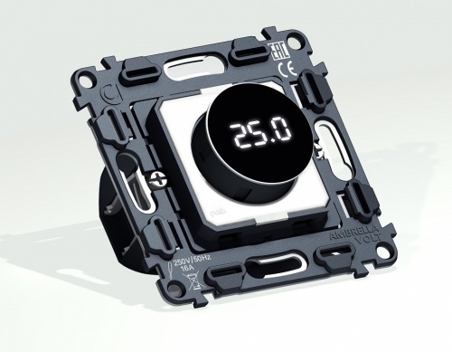 Терморегулятор электромеханический для теплого пола без рамки Ambrella Volt QUANT VM1385 в Нижнем Новгороде фото 3