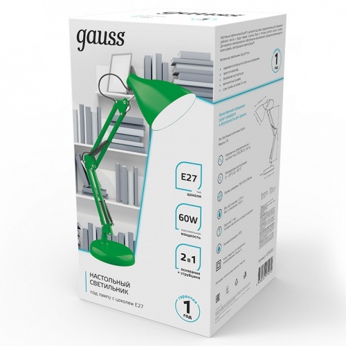 Настольная лампа офисная Gauss GT003 GT0033 в Нижнем Новгороде фото 2