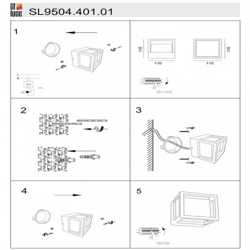 Накладной светильник ST-Luce Alceno SL9504.401.01 в Бородино фото 3