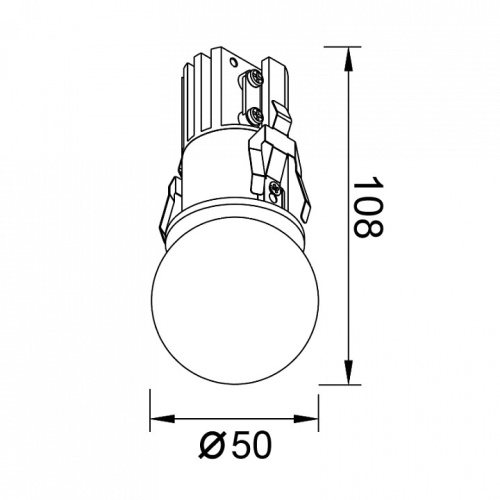 Встраиваемый светильник Mantra Bead 8893 в Нижнем Новгороде фото 2