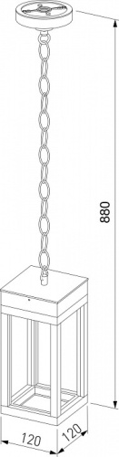 Подвесной светильник Elektrostandard Frame a051858 в Нижнем Новгороде фото 2