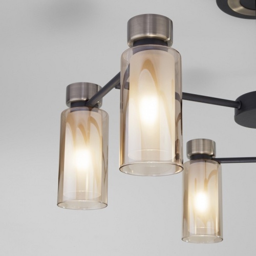 Потолочная люстра Eurosvet Amado 70115/6 черный в Нижнем Новгороде фото 2