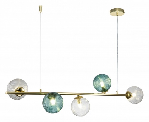 Подвесной светильник Indigo Selva 11032/5PL Gold в Нижнем Новгороде фото 4