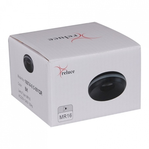 Накладной светильник 16074 16074-9.5-001QR MR16 BK в Нижнем Новгороде фото 2