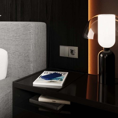 Переключатель перекрестный двухклавишный без рамки Voltum S70 VLS020504 в Нижнем Новгороде фото 2