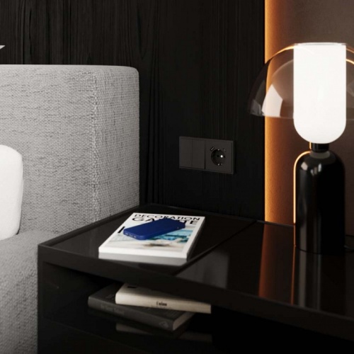 Переключатель перекрестный двухклавишный без рамки Voltum S70 VLS020508 в Нижнем Новгороде фото 3