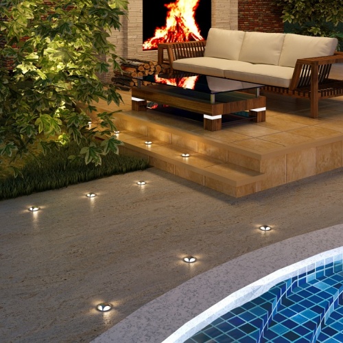 Встраиваемый в дорогу светильник Elektrostandard Step 3 a050602 в Нижнем Новгороде фото 3