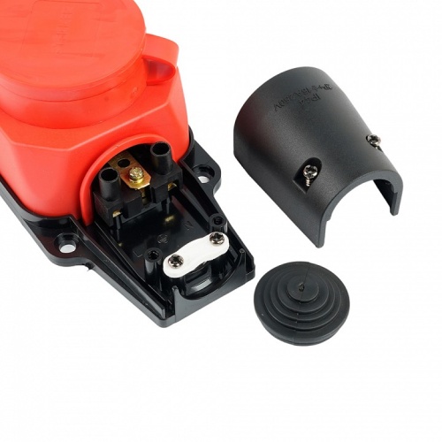 Розетка переносная разборная с заземлением и крышкой Stekker Одри 49401 в Нижнем Новгороде фото 3