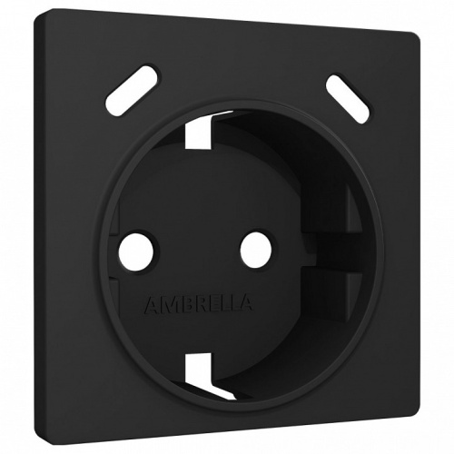Накладка для розетки с заземлением и со шторками и 2хUSB type С Ambrella Volt ALFA AP8105 в Нижнем Новгороде