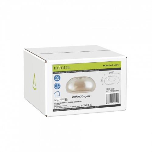 Плафон стеклянный Mantra Andromeda 9351 в Нижнем Новгороде фото 5