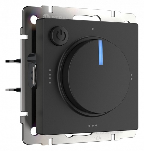 Терморегулятор электромеханический для теплого пола Werkel черный W1151108 в Нижнем Новгороде