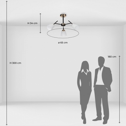Люстра на штанге De City Альфа 15 324015903 в Нижнем Новгороде фото 3