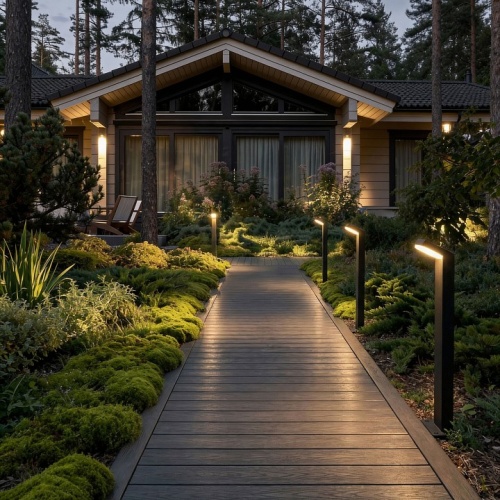 Наземный высокий светильник Elektrostandard Sensor 1542 TECHNO LED в Нижнем Новгороде фото 5