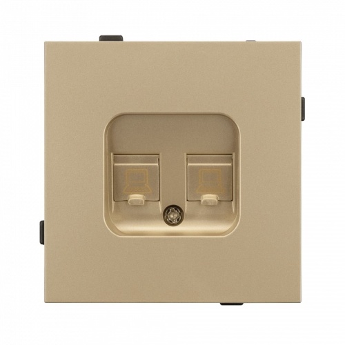 Розетка двойная Ethernet RJ-45 и со шторками, без рамки Arlight SCT-TENDO 054596 в Нижнем Новгороде фото 3