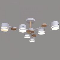 Люстра на штанге 68730-0.3-06 GX53 WH+WOOD в Нижнем Новгороде