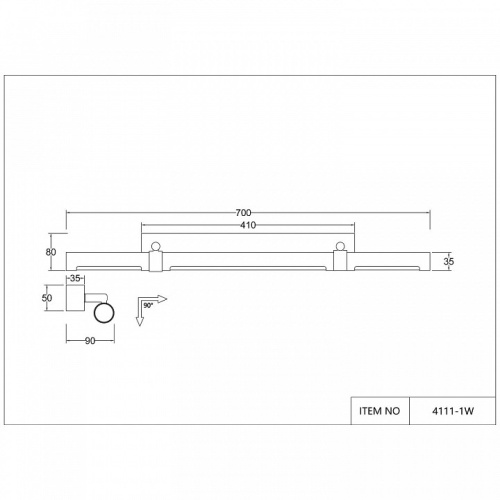 Подсветка для картины Favourite Cuero 4111-1W в Нижнем Новгороде фото 2