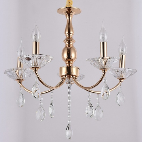 Подвесная люстра ILLUMICO  IL1242-5PPA-29 GD в Нижнем Новгороде фото 3