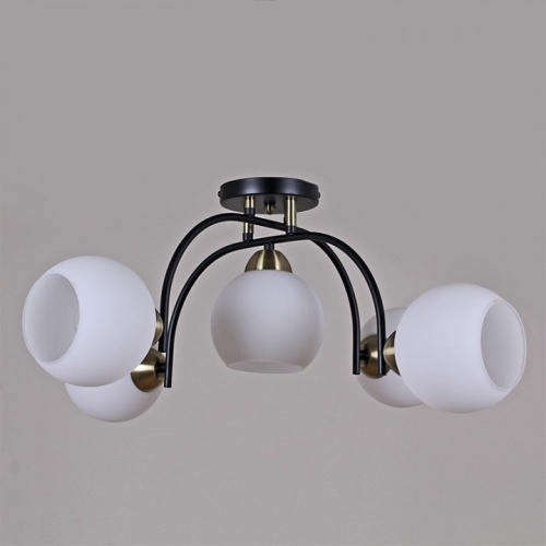 Потолочная люстра ILLUMICO  IL0250-5CSQ-79 BK AB в Нижнем Новгороде