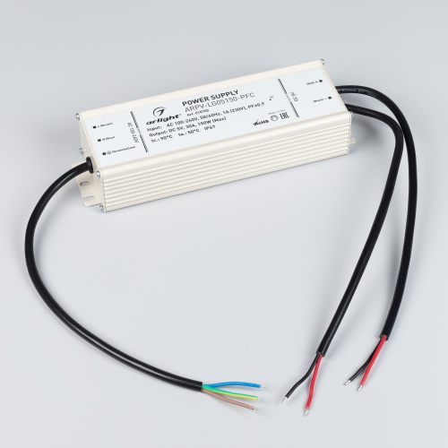 Блок питания ARPV-LG05150-PFC (5V, 30.0A, 150W) (Arlight, IP67 Металл, 5 лет) в Мариинском Посаде фото 2