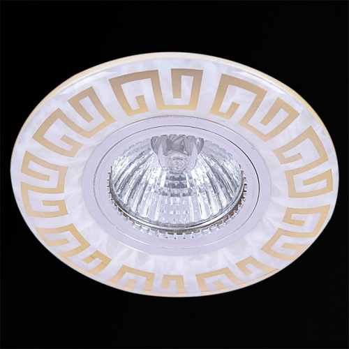 Встраиваемый светильник 09504-9.0-001MN MR16+LED3W WH/GD в Нижнем Новгороде фото 3