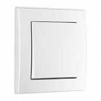 Выключатель одноклавишный Arte Milano SET06-1 SET06-1-30-1 silver в Нижнем Новгороде