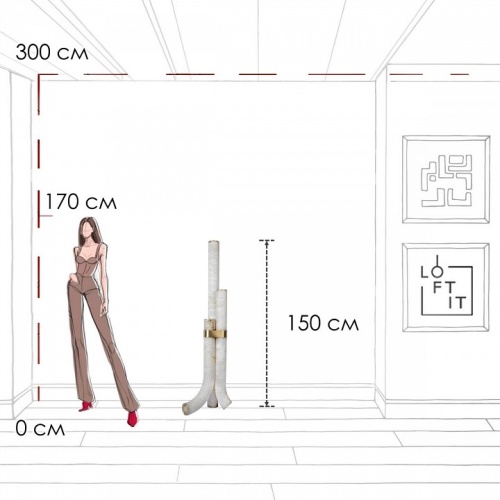 Торшер Loft it Sumatra 10412F в Нижнем Новгороде фото 8