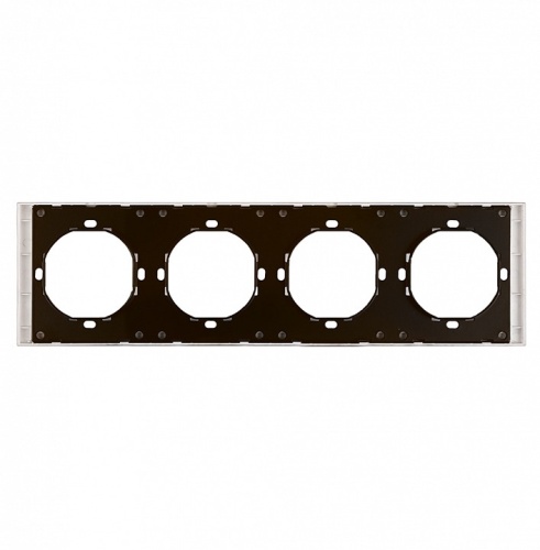 Рамка на 4 поста Stekker Мия 50489 в Нижнем Новгороде фото 3