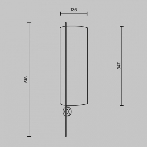Бра Maytoni Glamping MOD437WL-02BG1 в Нижнем Новгороде фото 3