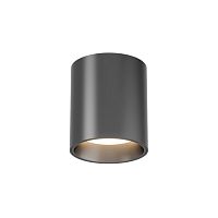 DK2610-DN Накладной светильник SHINE TUBE со светодиодом, D70*H80, IP20, 3000К, 10W, RA?90, темный никель, алюминий в Можге