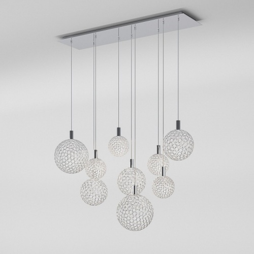 Подвесной светильник Eurosvet Gemini 90353/9 хром в Нижнем Новгороде фото 5