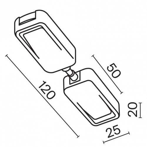 Соединитель гибкий для треков Maytoni Accessories for tracks Radity TRA084C-B-12 в Ермолино фото 6