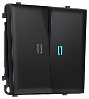 Выключатель самовозвратный двухклавишный с подсветкой, без рамки Ambrella Volt MS MS804060 в Нижнем Новгороде