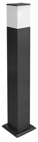 Наземный низкий светильник Arte Lamp PLATE A3710FN-1BK в Нижнем Новгороде