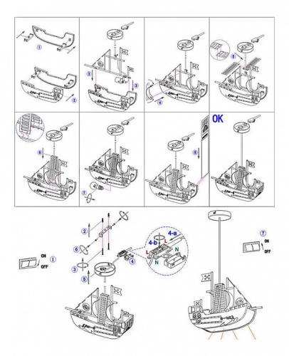 Подвесной светильник Globo Kita 15723 в Нижнем Новгороде фото 2