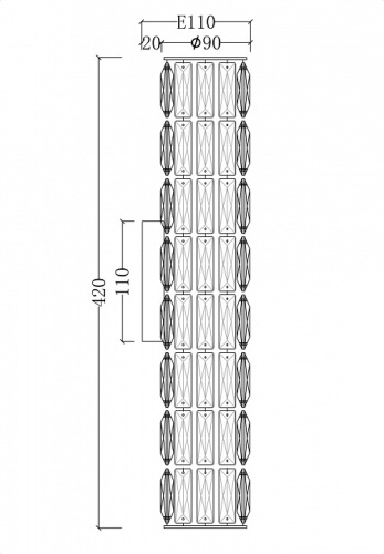 Бра Maytoni Talento DIA008WL-02CH в Нижнем Новгороде фото 4