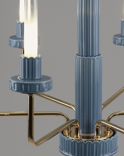 Люстра на штанге Moderli Atelieri V11692-PL в Нижнем Новгороде фото 5