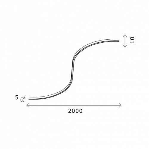 Встраиваемый светильник гибкий ST-Luce SUPER5 ST668.446.16 в Нижнем Новгороде фото 2