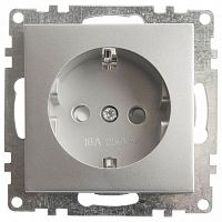 Розетка с заземлением и со шторкой, без рамки Stekker Катрин 39582 в Нижнем Новгороде