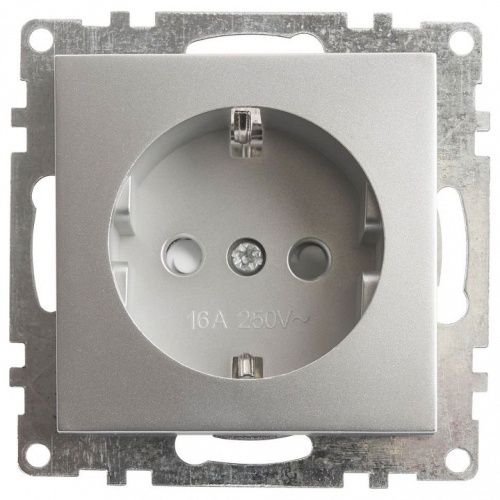 Розетка с заземлением и со шторкой, без рамки Stekker Катрин 39582 в Нижнем Новгороде