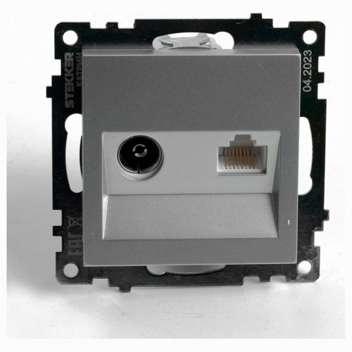 ТВ-розетка без рамки Stekker Катрин 49183 в Нижнем Новгороде