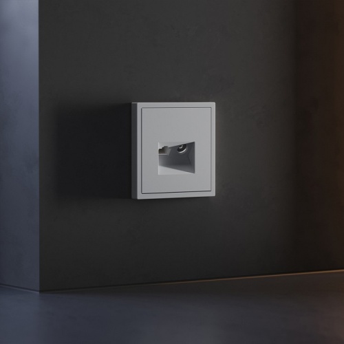 Накладка для ТВ-розетки и RJ-11 или RJ-45 Voltum S70 VLS002716 в Нижнем Новгороде фото 3