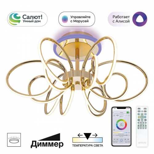 Потолочная люстра Citilux Salma Smart CL224A162 в Нижнем Новгороде фото 14