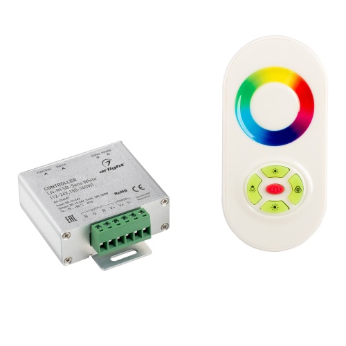 Контроллер LN-RF5B-Sens White (12-24V,180-360W) (Arlight, IP20 Металл, 1 год) в Ревде фото 3