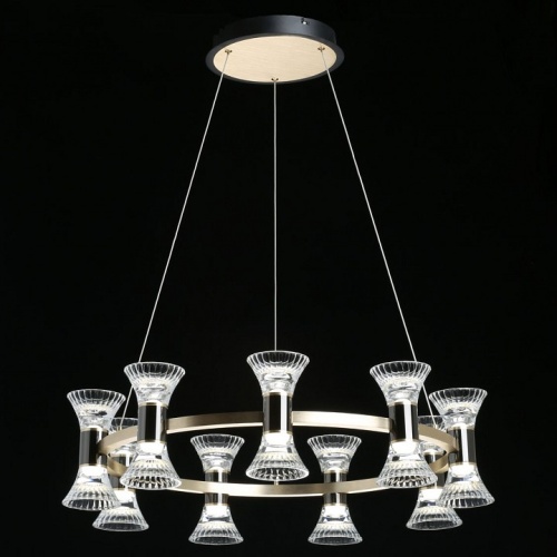Подвесная люстра DeMarkt Вальтер 551012709 в Нижнем Новгороде фото 9
