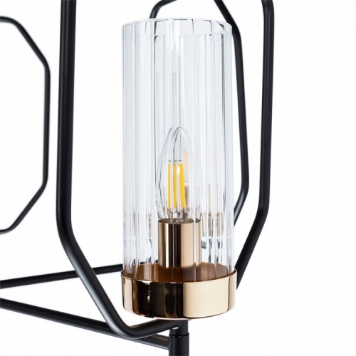 Люстра на штанге Arte Lamp Celaeno A7004PL-5BK в Нижнем Новгороде фото 2