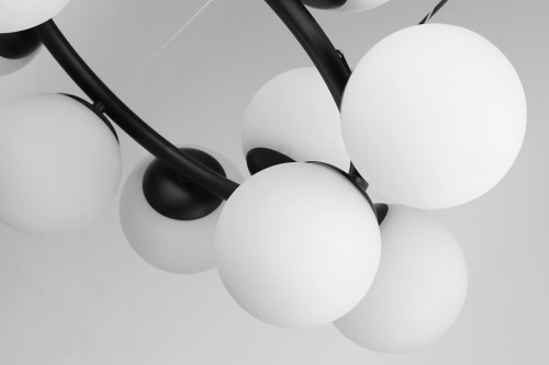 Подвесная люстра LUMINA DECO Fino TP 2002-12 BK в Нижнем Новгороде фото 4